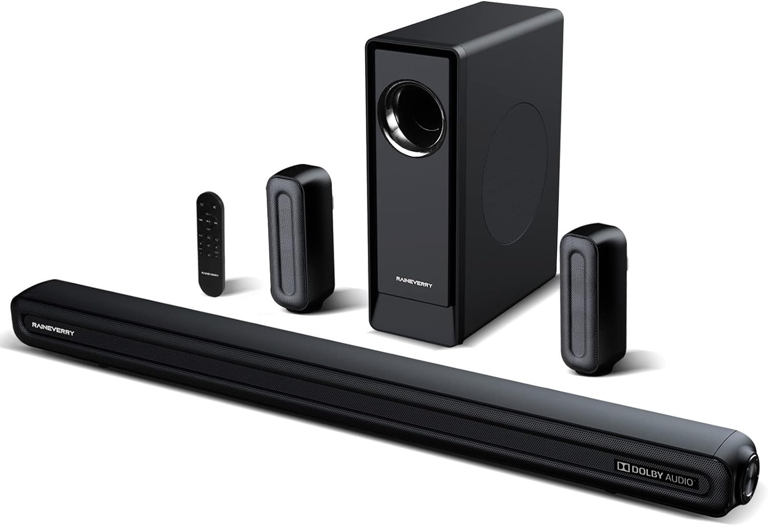 5.1 CH Surround Sound Bar System with Dolby Audio Review