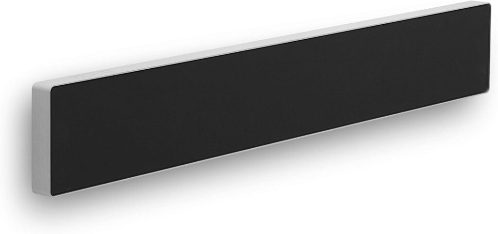 Bang Olufsen Beosound Stage – Dolby Atmos Soundbar – TV and WiFi Speaker, Aluminum/Black