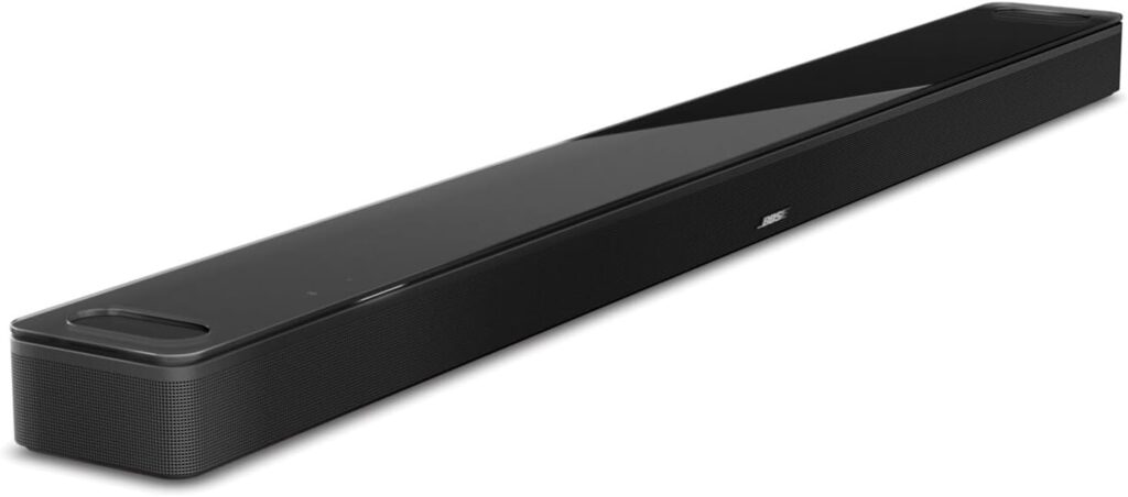 Bose Smart Ultra Soundbar With Dolby Atmos Plus Alexa and Google Voice Control, Surround Sound System for TV, Black