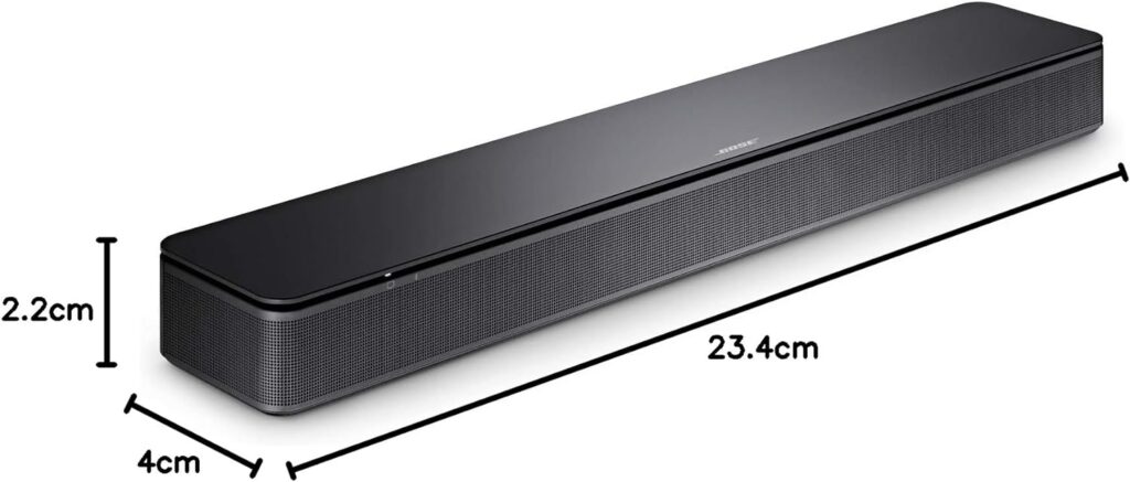 Bose TV Speaker - Soundbar for TV with Bluetooth and HDMI-ARC Connectivity, Black, Includes Remote Control