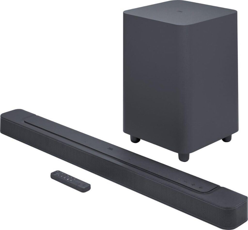 JBL Bar 500: 5.1-Channel soundbar with MultiBeam™ and Dolby Atmos®, Black