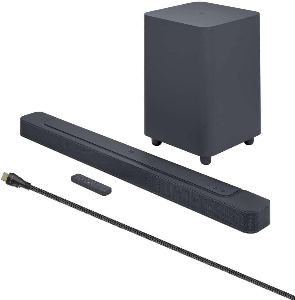 JBL Bar 500: 5.1-Channel soundbar with MultiBeam™ and Dolby Atmos®, Black