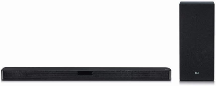 LG SL5Y 2.1 Channel 400W Sound Bar w/ DTS Virtual: X High-Res Audio - Black (Renewed)