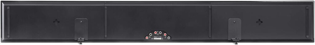 MartinLogan Motion SLM X3 Ultra-Slim 3-Channel Passive Soundbar - Black