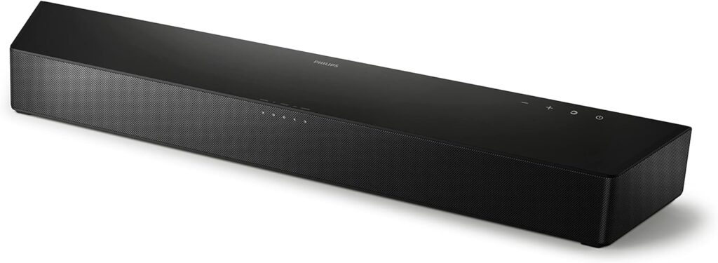 PHILIPS B5706 2.1-Channel Soundbar with Built-in Subwoofer, Stadium EQ Mode