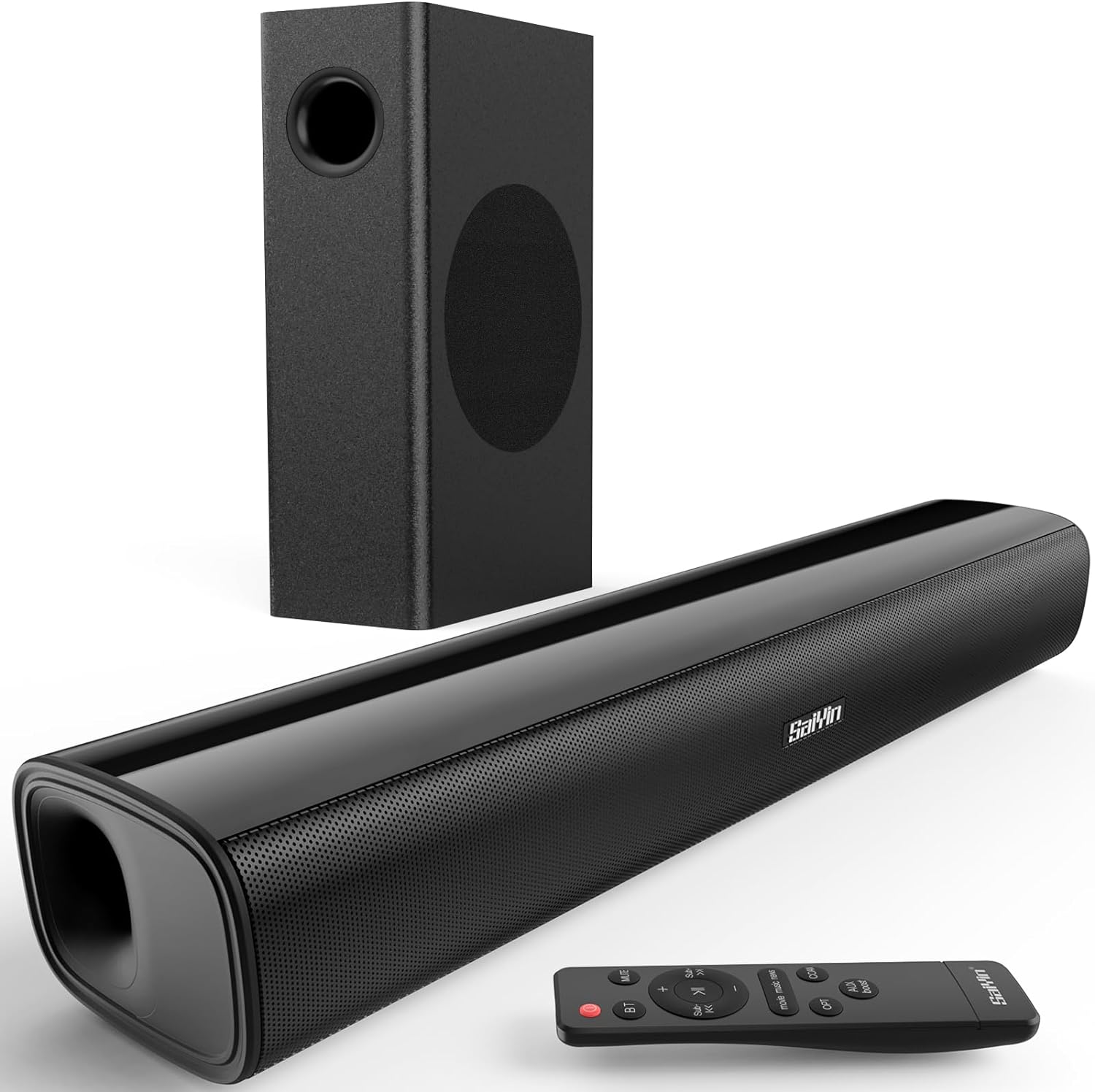 Saiyin Sound Bars with Subwoofer Review