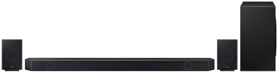 SAMSUNG HW-Q990C 11.1.4ch Soundbar with Rear Speakers and Dolby Atmos with an Additional 4 Year Coverage (2023)