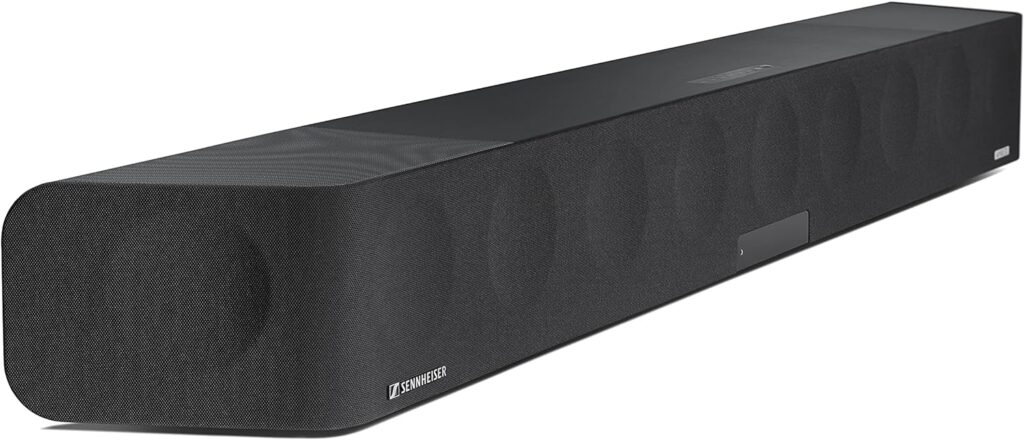 SENNHEISER AMBEO Soundbar Max - Soundbar for TV with 13 Speakers - 5.1.4 Sound Experience with Dolby Atmos DTS:X, Home Theater Audio with deep 30Hz Bass without extra Subwoofer