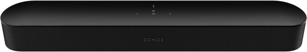 Sonos Beam - Smart TV Sound Bar with Amazon Alexa Built-in - Black