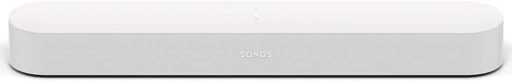 Sonos Beam - Smart TV Sound Bar with Amazon Alexa Built-in - White