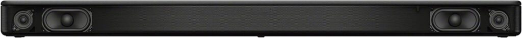 Sony S100F 2.0ch Soundbar with Bass Reflex Speaker, Integrated Tweeter and Bluetooth, (HTS100F), easy setup, compact, home office use with clear sound black