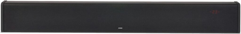 ZVOX SB500 Soundbar for TV, Home Speaker Bar Works with 50 to 90 TVs, Soundbar with Subwoofer Built-in, 6 Modes AccuVoice Dialogue Boost, Multi-Zone Audio and Hearing Technology